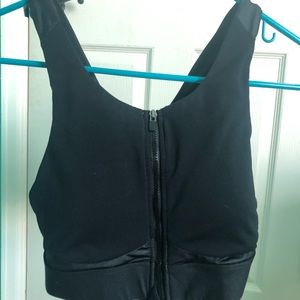 Fabletics Ella High-Impact Zip front Sports Bra